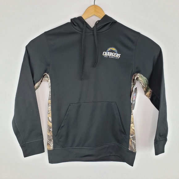 Los Angeles Chargers Mens Sm NFL Realtree Hoodie - Picture 1 of 6